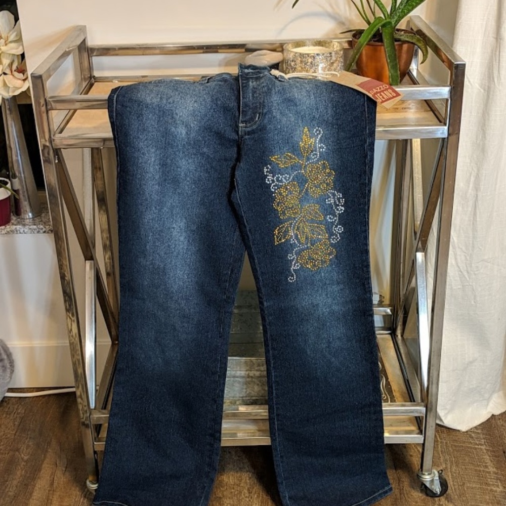 Denim Pazzo Jeans, Size 7-8, New with tags